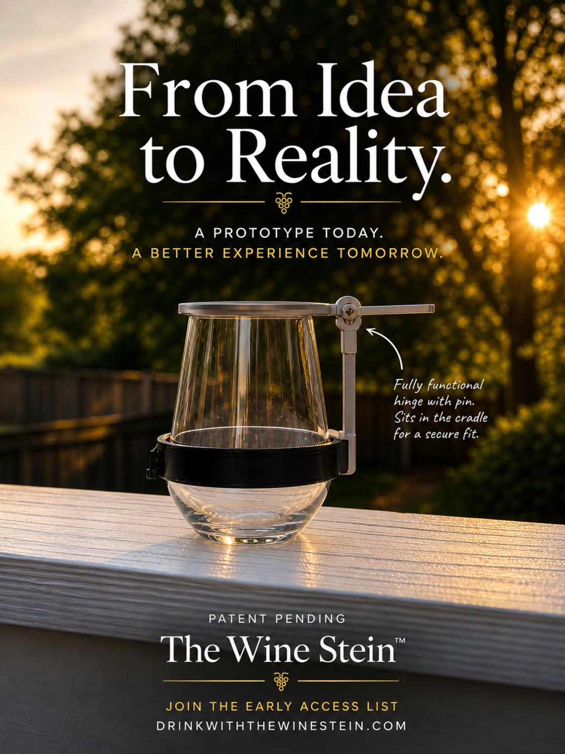 The Wine Stein working prototype